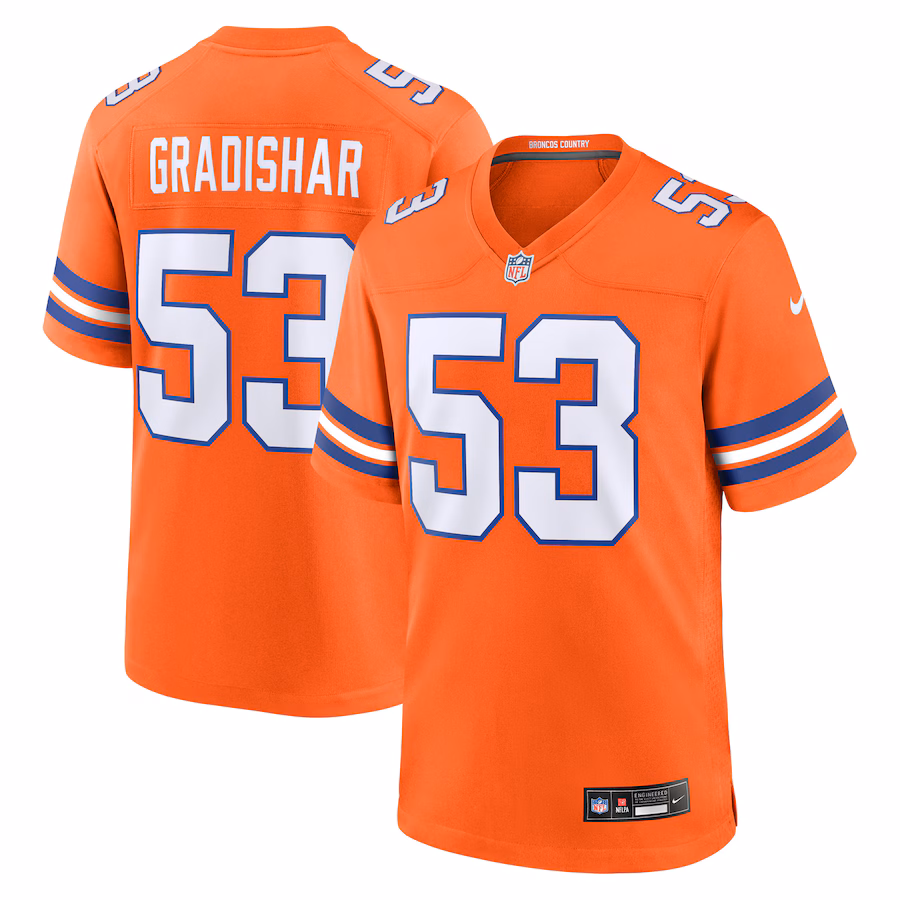 Randy Gradishar Denver Broncos Nike Retired Player Alternate Game Jersey - Orange - myjerseyhub