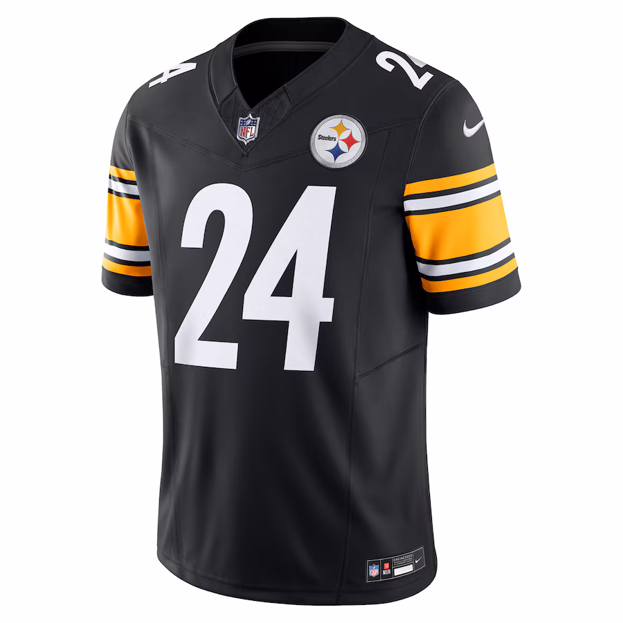 Joey Porter Jr. Pittsburgh Steelers Nike Vapor F.U.S.E. Limited Jersey - Black - myjerseyhub