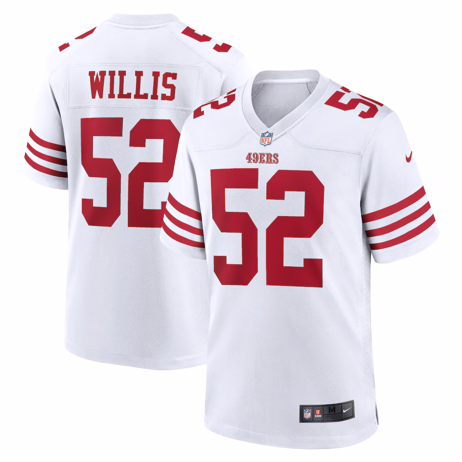 Patrick Willis San Francisco 49ers Nike Retired Player Game Jersey - White - myjerseyhub