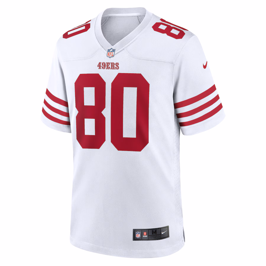 Jerry Rice San Francisco 49ers Nike Retired Player Game Jersey - White - myjerseyhub