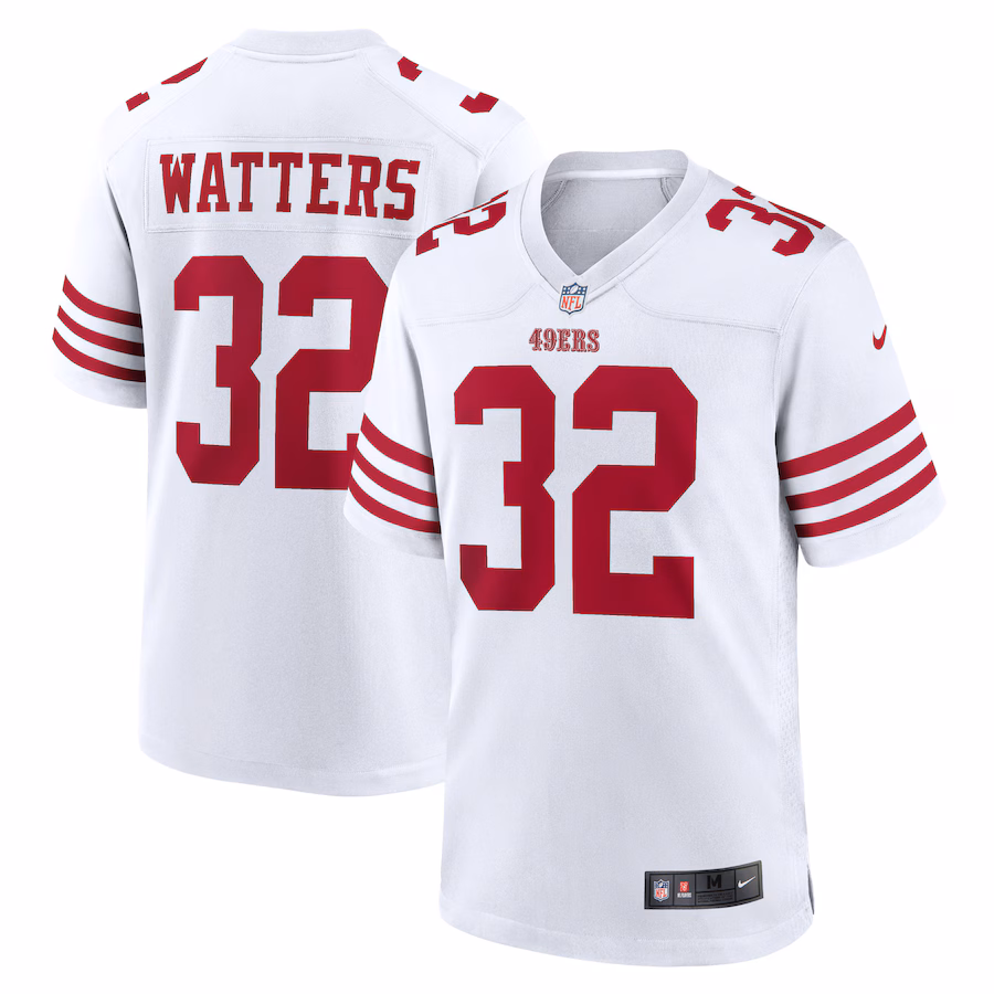 Ricky Watters San Francisco 49ers Nike Retired Player Game Jersey - White - myjerseyhub