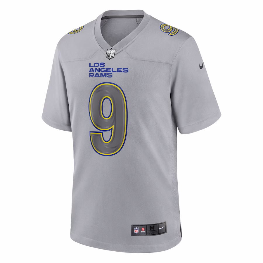 Matthew Stafford Los Angeles Rams Nike Atmosphere Fashion Game Jersey - Gray - myjerseyhub