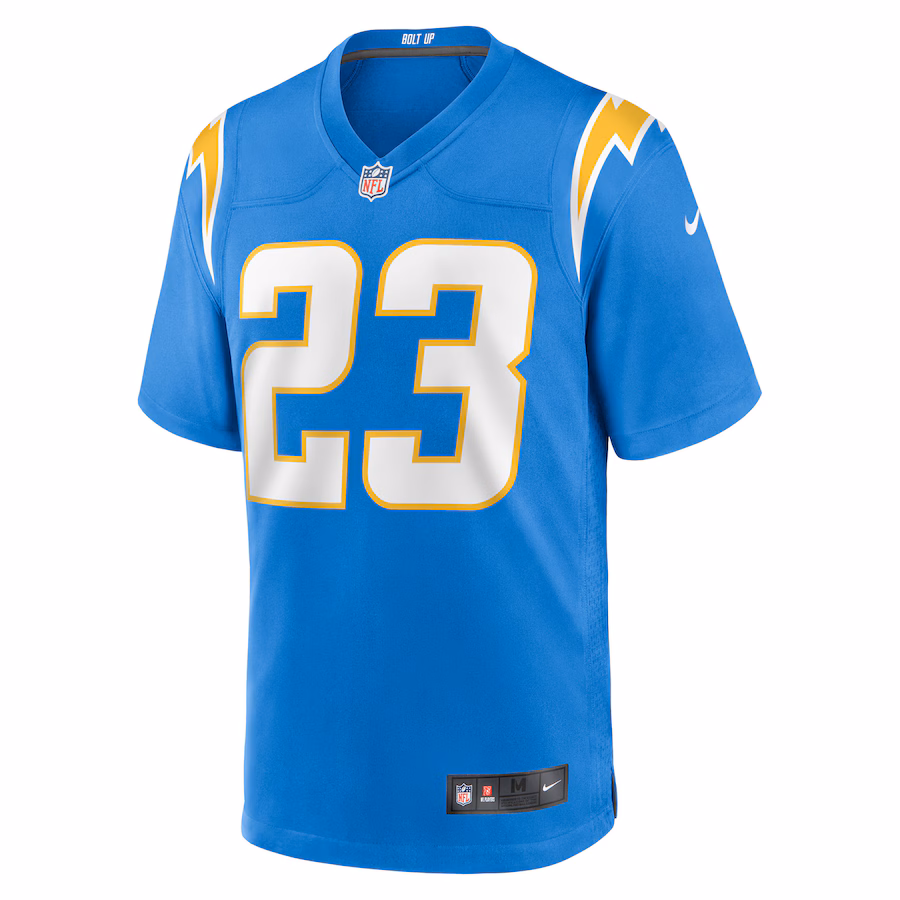 Tony Jefferson Los Angeles Chargers Nike Team Game Jersey - Powder Blue - myjerseyhub