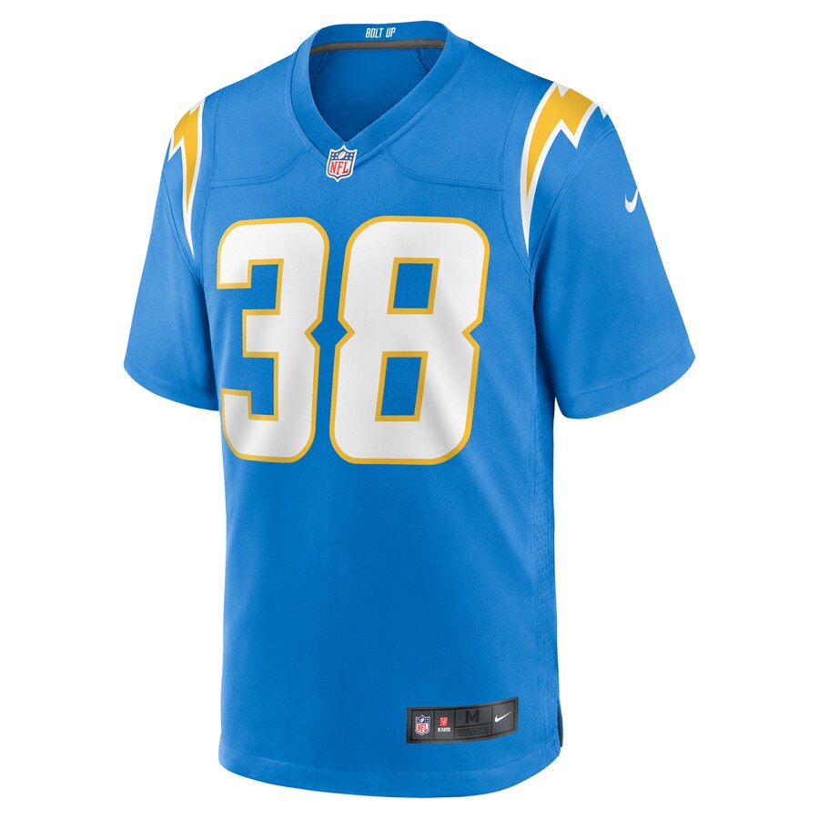 Emany Johnson Los Angeles Chargers Nike Team Game Jersey - Powder Blue - myjerseyhub