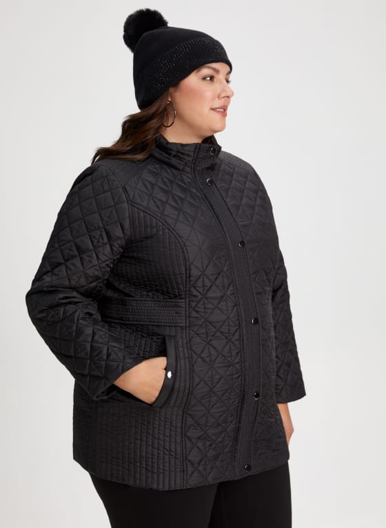 Quilted Vegan Down Coat