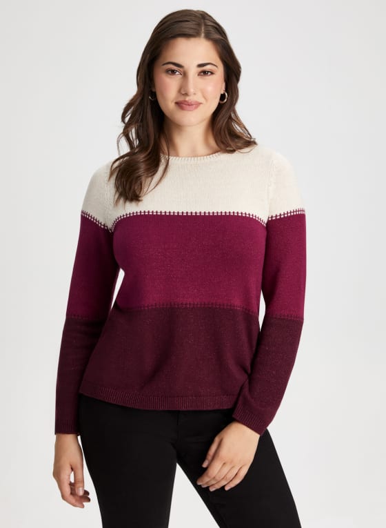 Colour Block Sweater