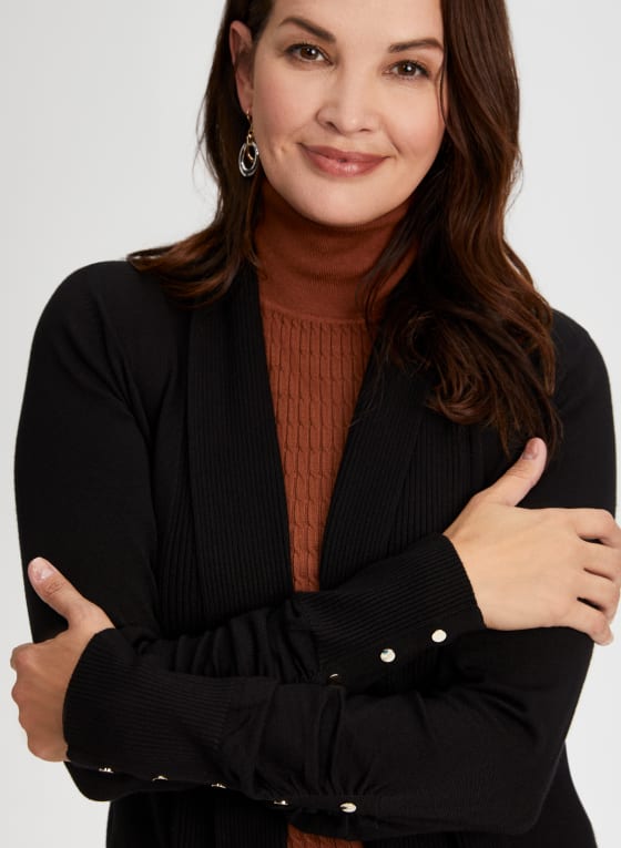 Button Detail Cardigan