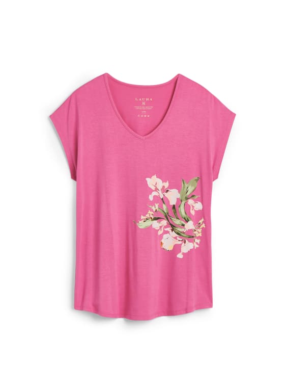 Floral Print Pyjama Top