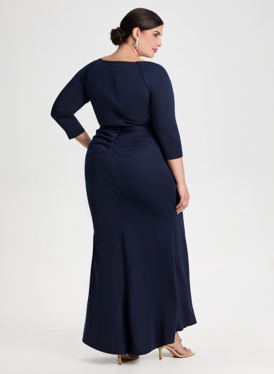 Flounce Mermaid Cut Gown