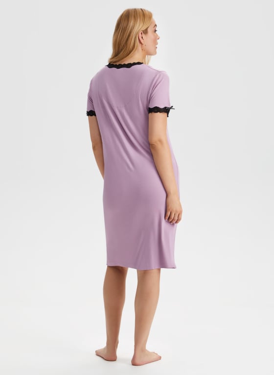 Lace Trim Nightgown