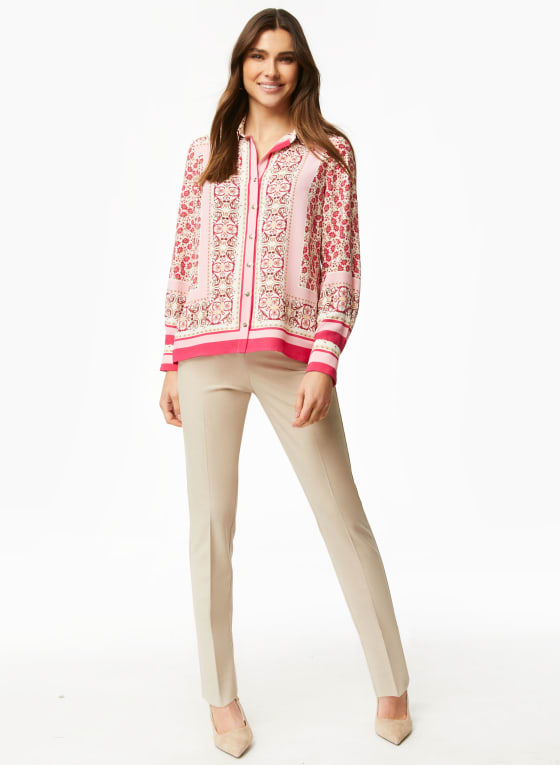 Paisley Print Blouse