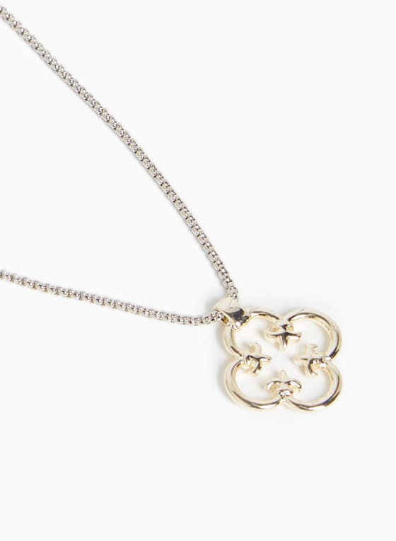 Long Open Pendant Necklace