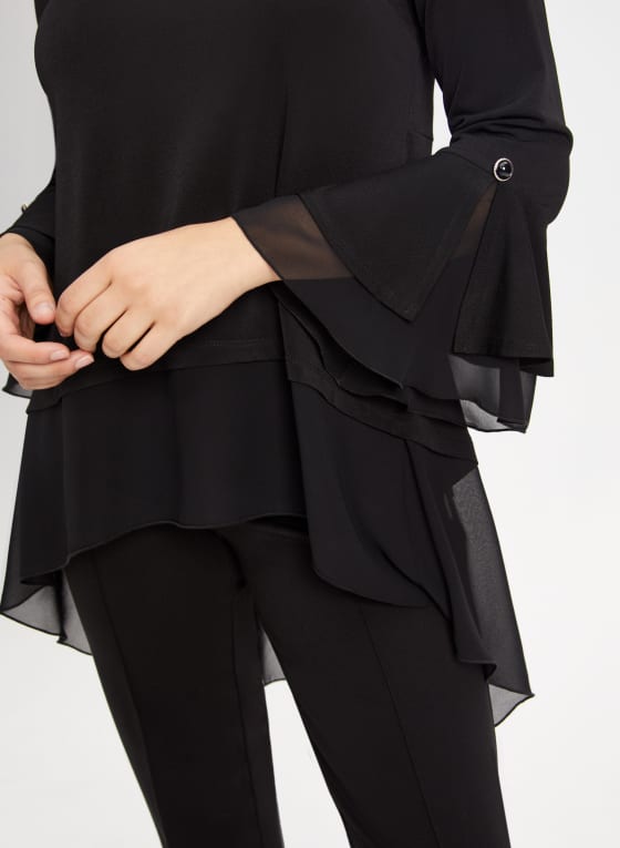 Double Layer High-Low Tunic