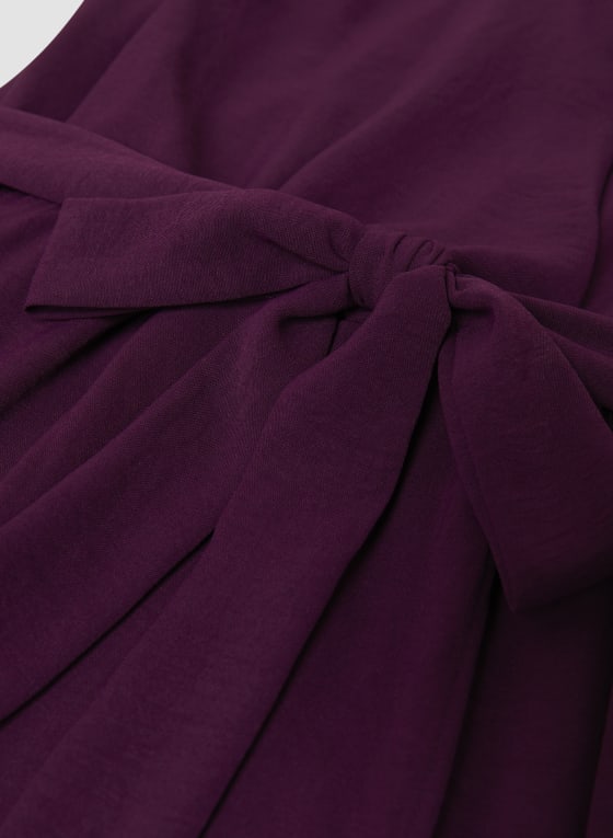 Wrap Style Maxi Dress