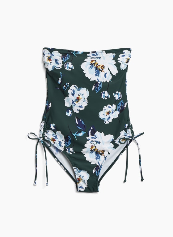 Nass-eau - Floral Print One-Piece Swimsuit