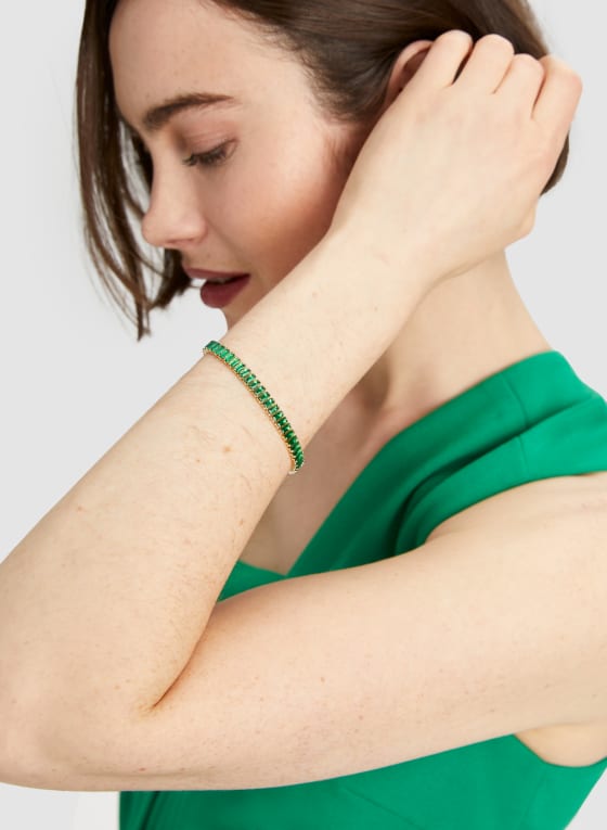 Rectangle Crystal Bracelet