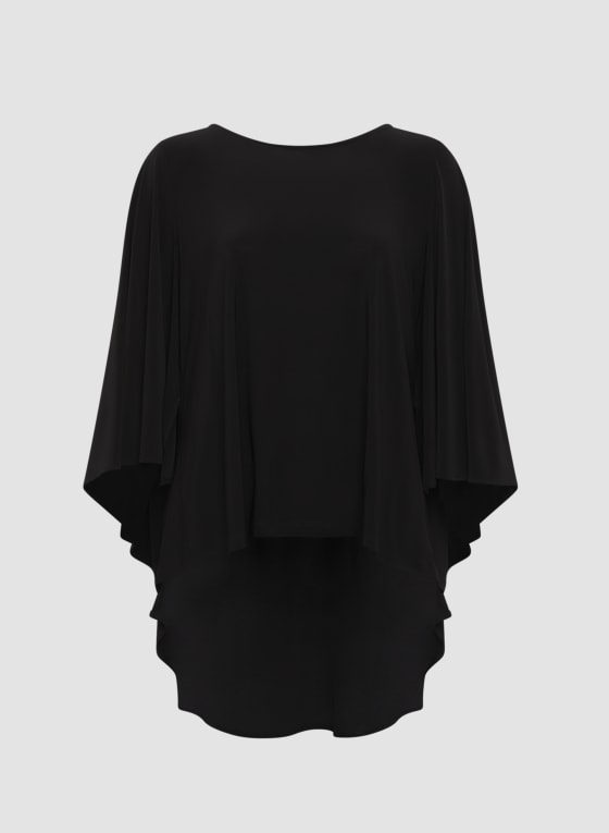High-Low Poncho Top