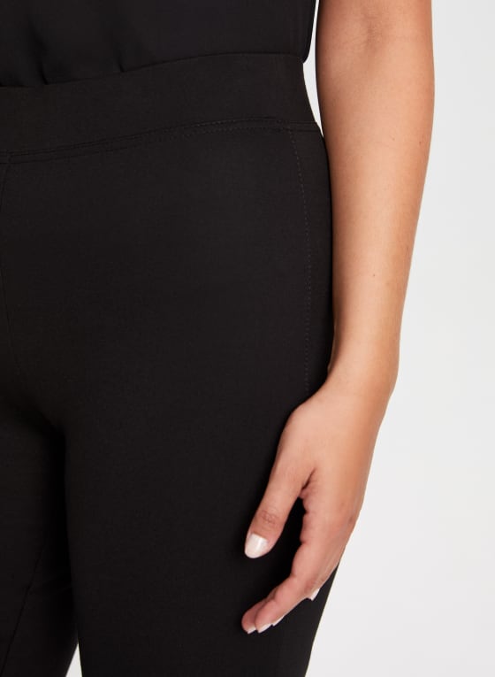 Pull-On Straight Leg Pants