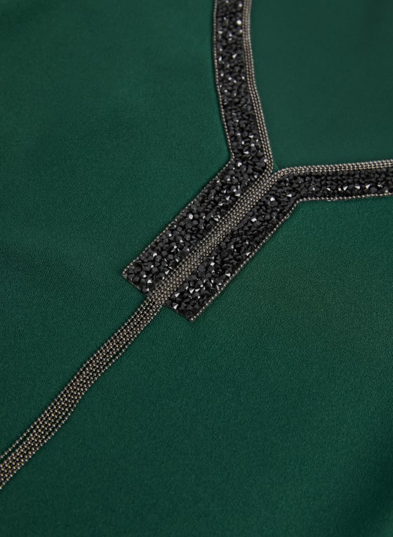 Rhinestone Detail Blouse