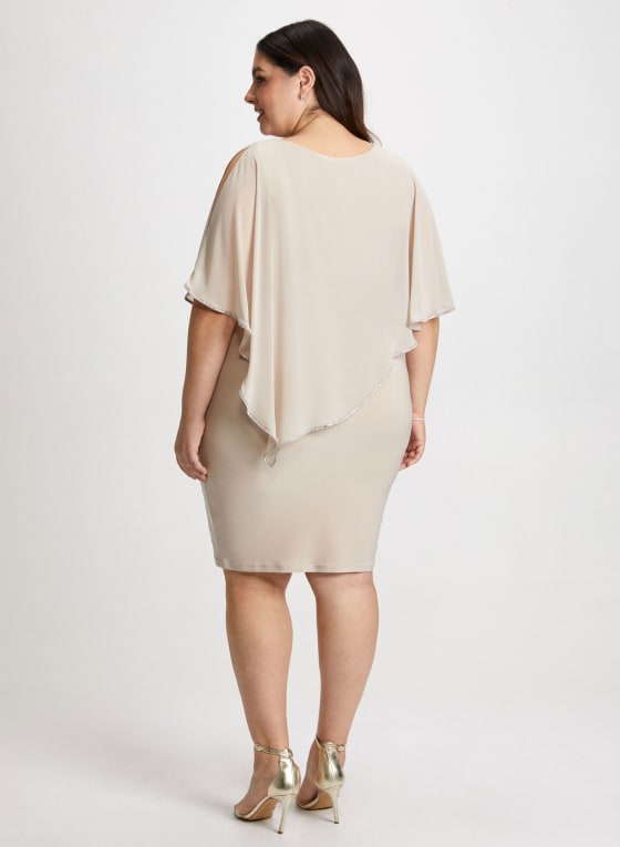 Chiffon Poncho Dress