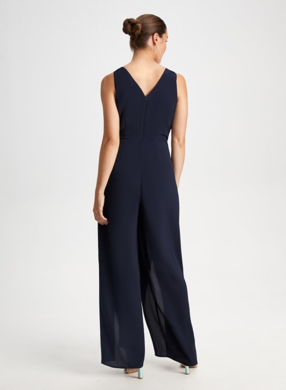 Crossover Detail Jumpsuit