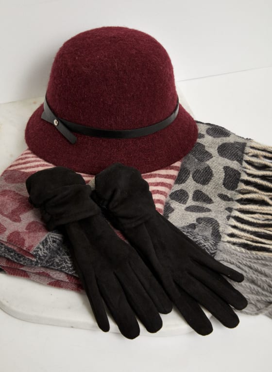 Faux Suede Gloves