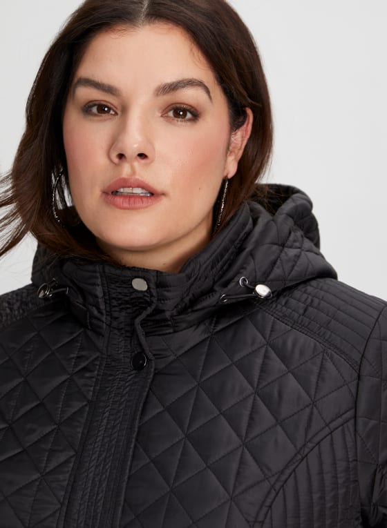 Quilted Vegan Down Coat