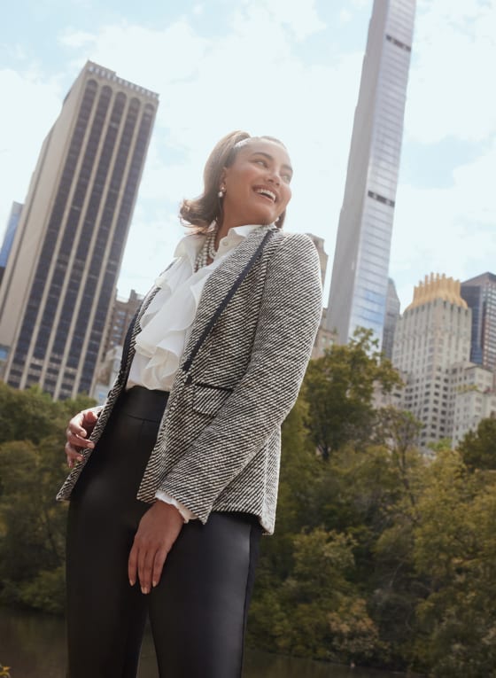 Knitted Bouclé Jacket