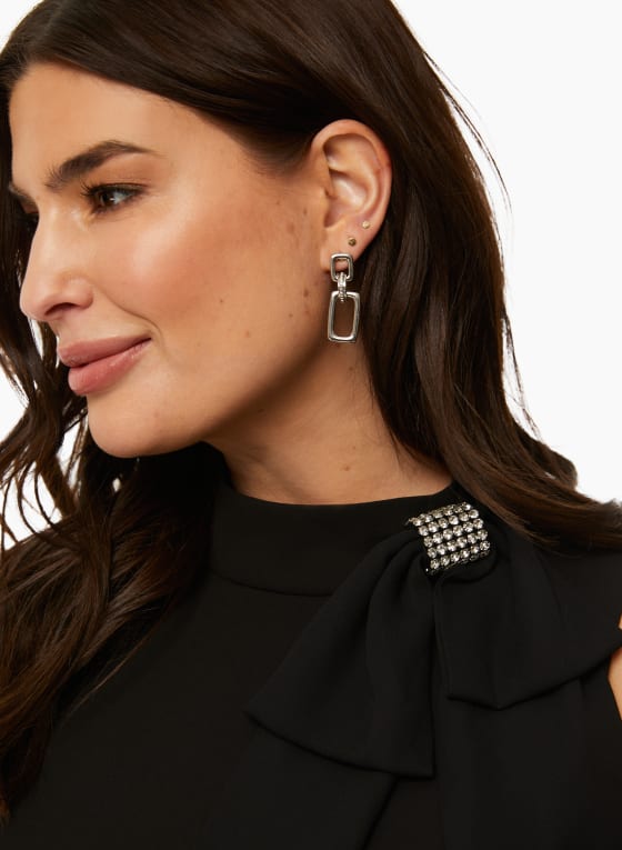 Rhinestone Detail Dress