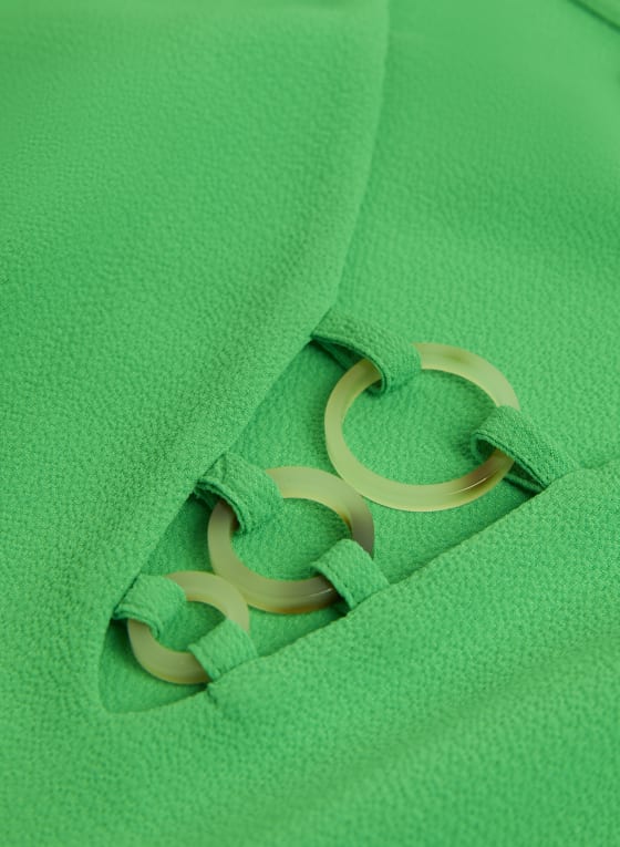 Cascading Sleeve Poncho Blouse