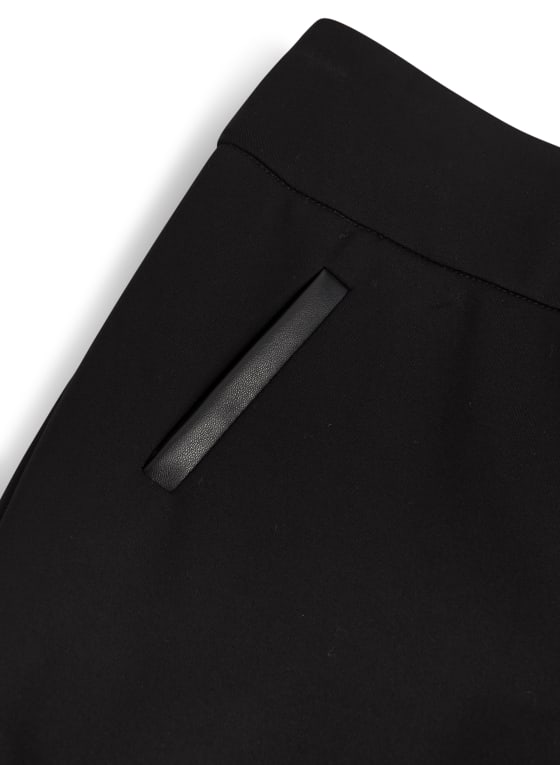 Straight Leg Pull-On Pants