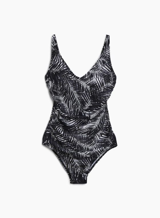 Nass-eau - Palm Print One-Piece Swimsuit