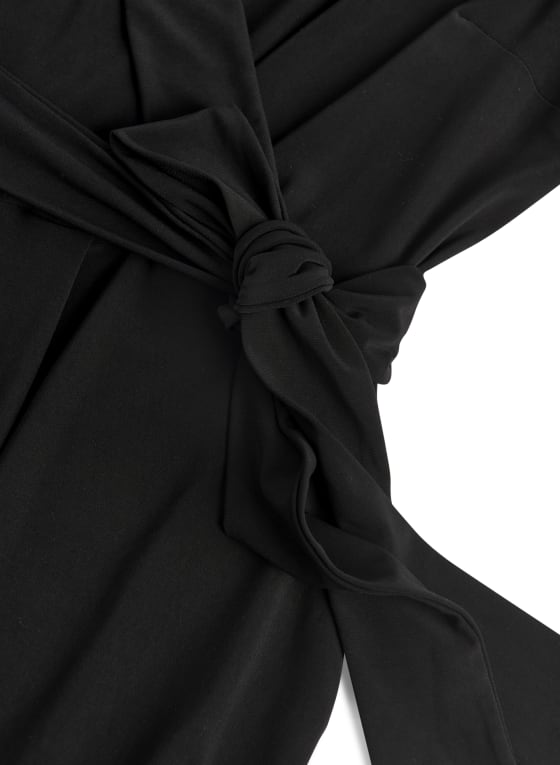 Wide Leg Jersey Jumpsuit