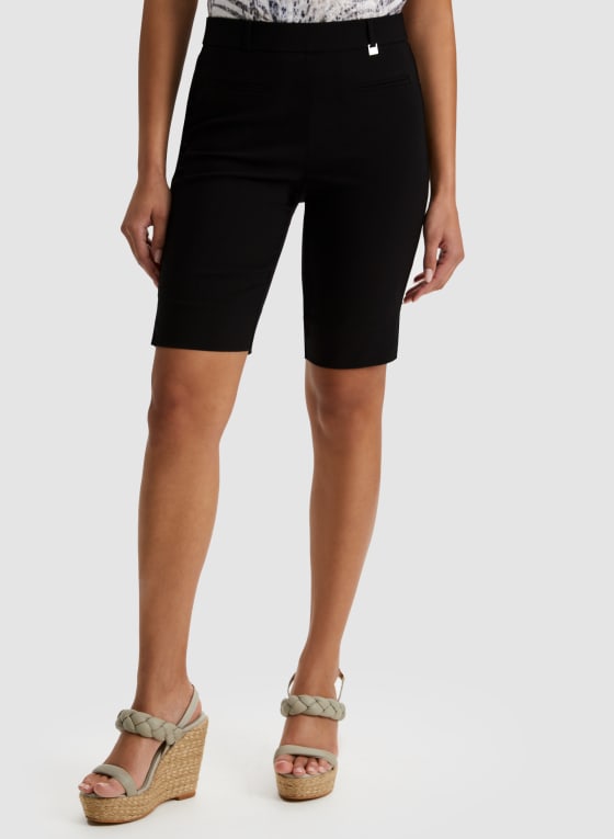 Pull-On Bermuda Shorts