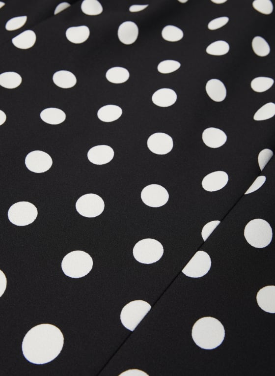 Polka Dot Print Dress