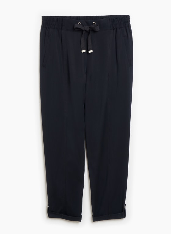 Straight Leg Tencel Pants
