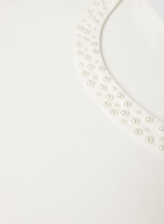 Pearl Trim Top