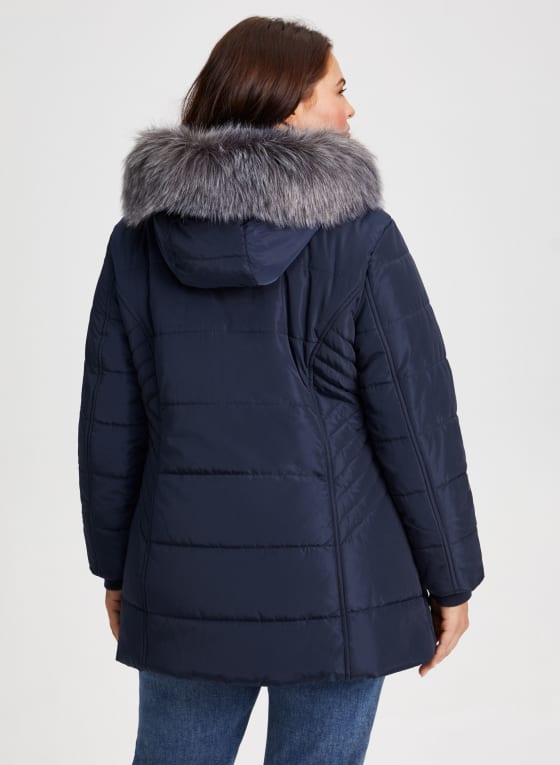 Vegan Down Quilted Coat