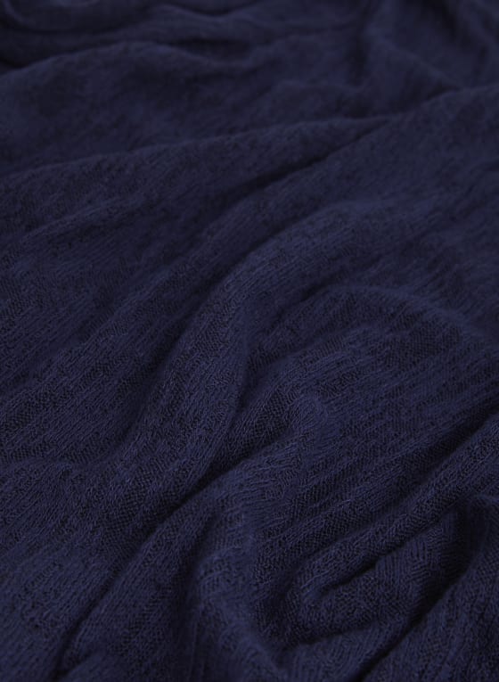 3/4 Sleeve Knit Cover-Up