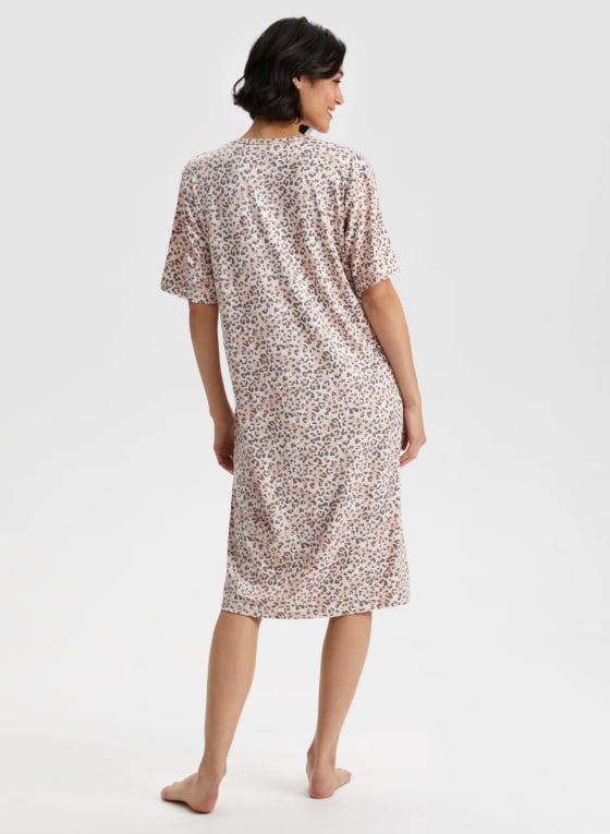 Animal Print Nightgown