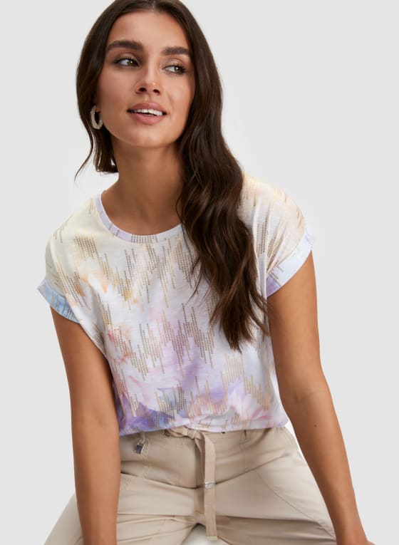 Floral Print Tee