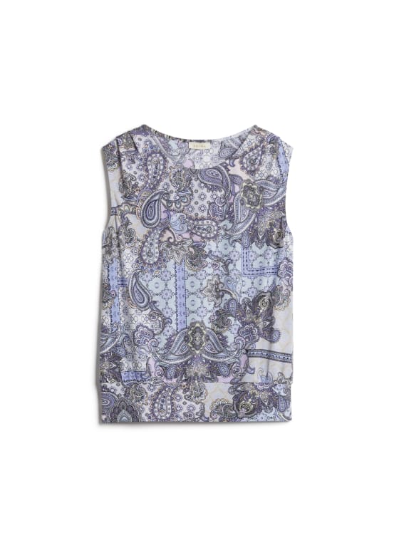 Paisley Print Top