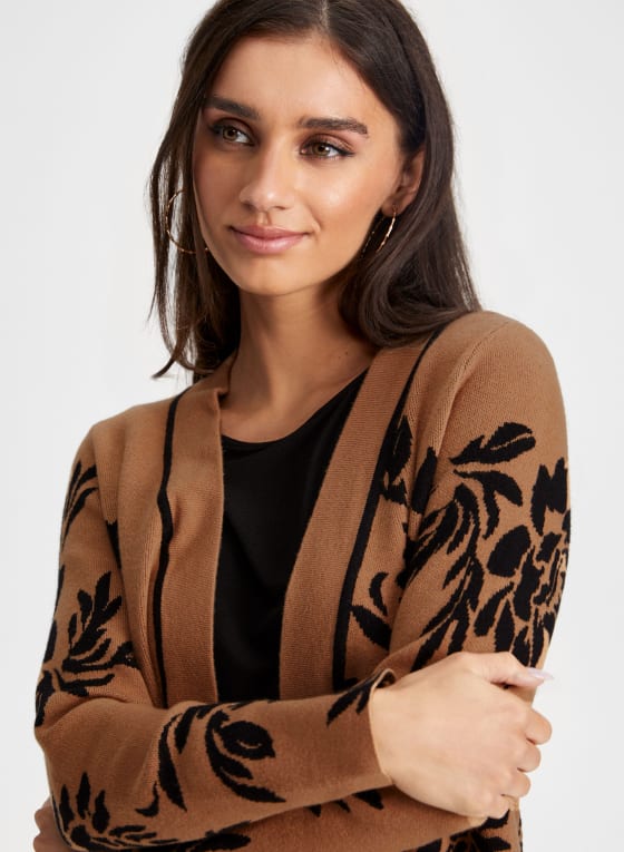 Floral Print Cardigan