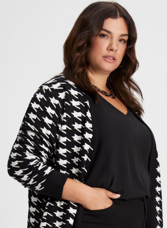Houndstooth Cardigan