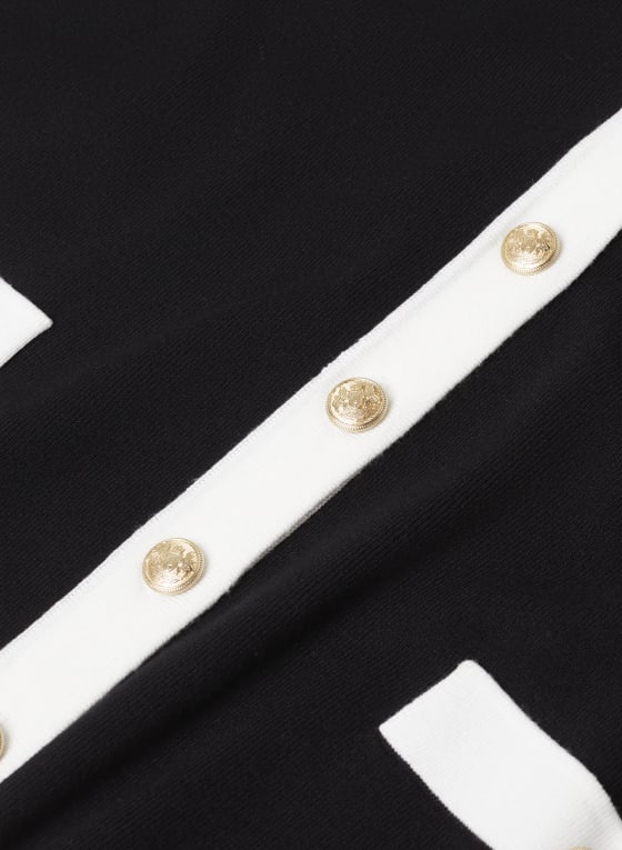 Colour Block Cardigan