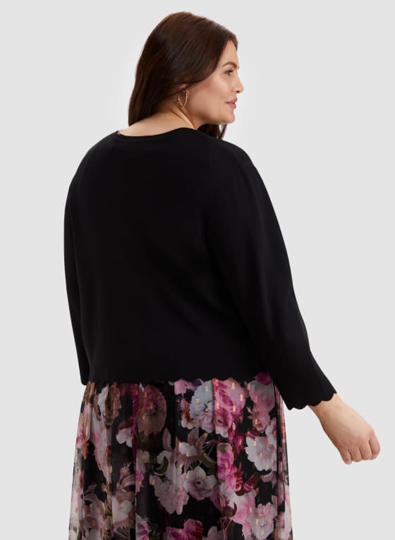 Scallop Detail Bolero