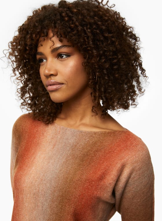 Charlie B - Ombré Boat Neck Sweater
