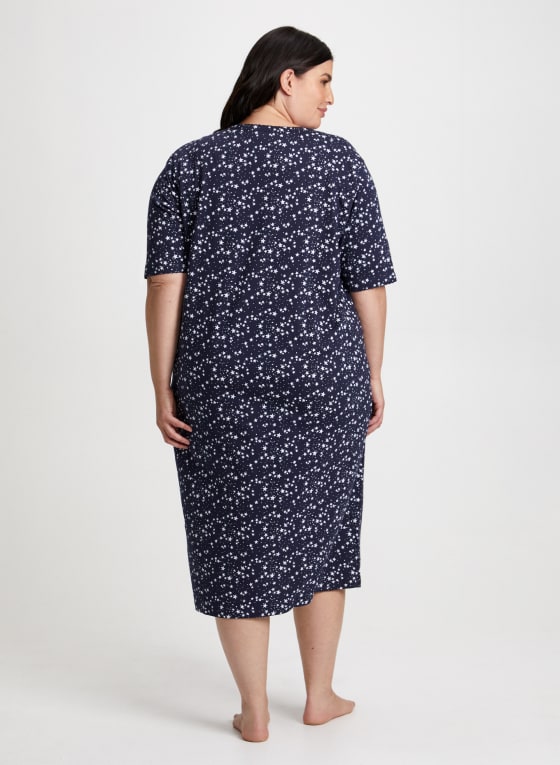 Star Motif Nightgown