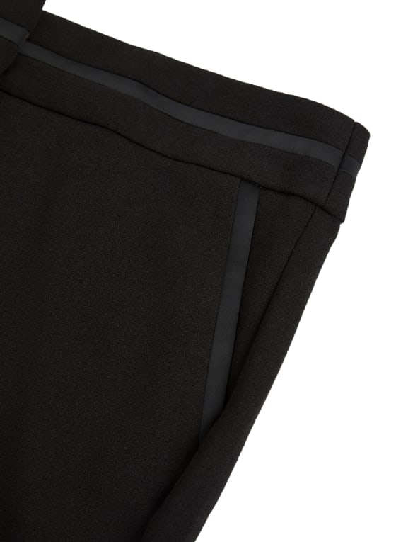 City Fit Satin Detail Pants