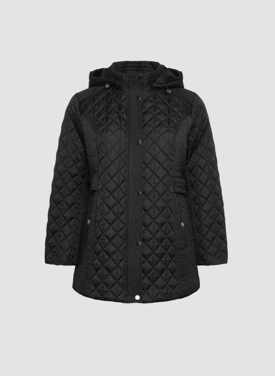 Quilted Vegan Down Coat